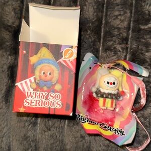 Why So Serious Moonlit Mask  Mini Keychain